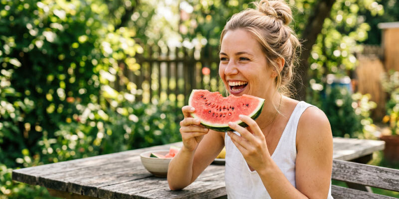 Sommerobst für starke Zähne